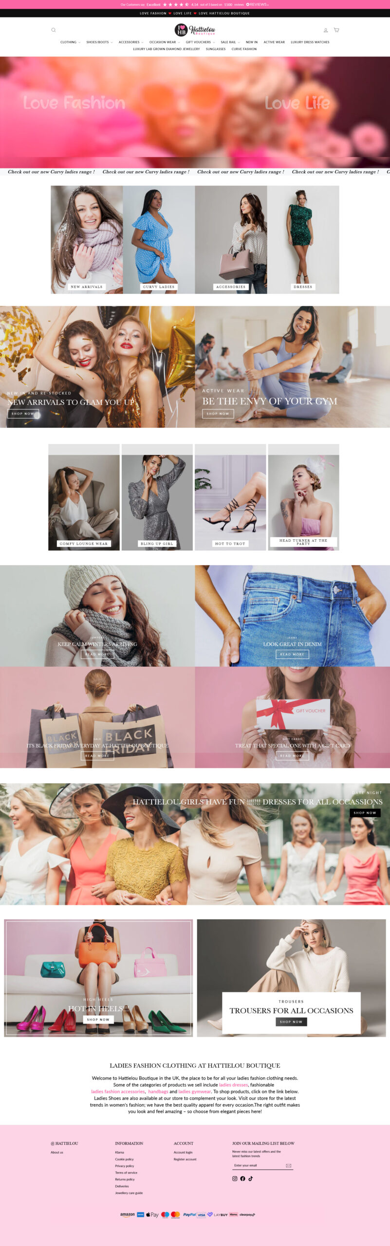 Creative project work Portfolio-Hattielou boutique