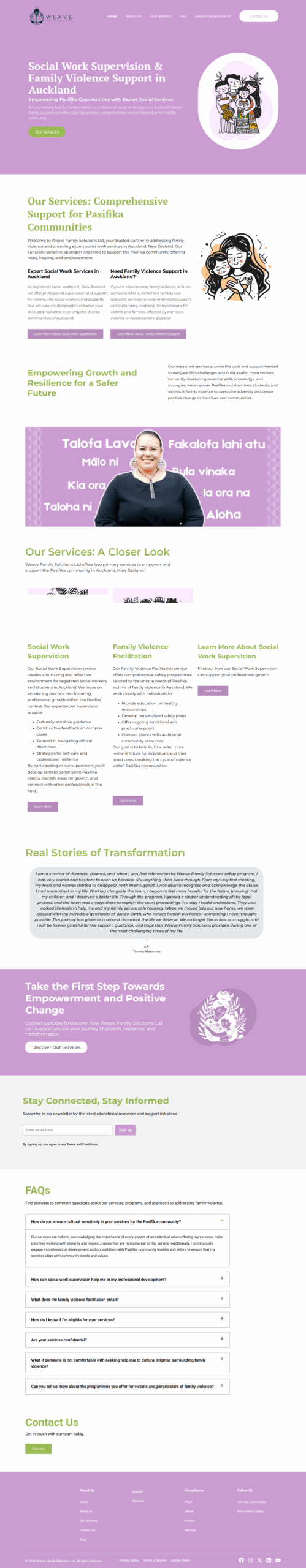 Creative project work Portfolio-Wave family Solutions