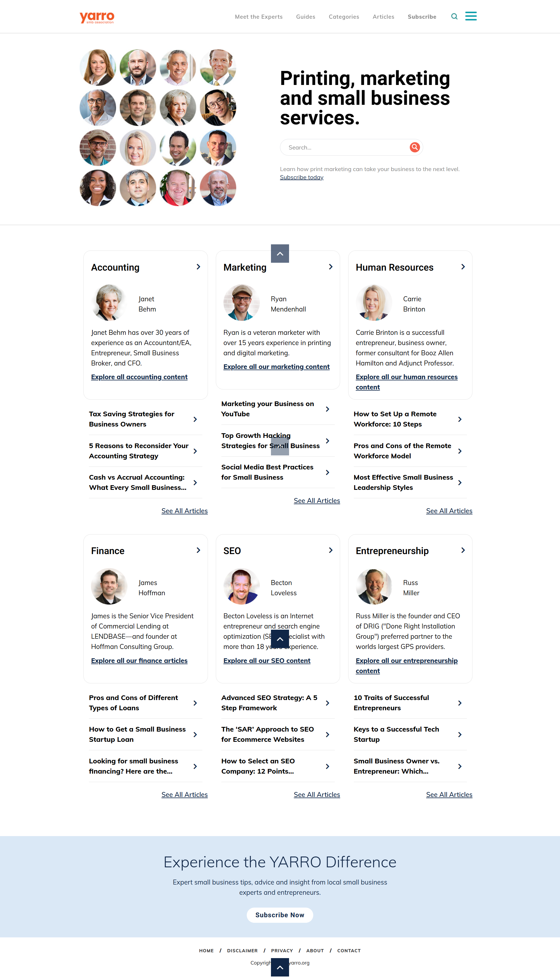 Creative project work Portfolio-Yarro